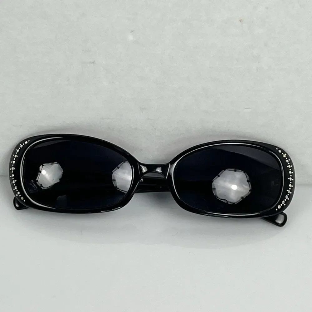 Oliver Peoples Strobe Eyeglasses FRAMES Black Jewels 55-19-130 Japan